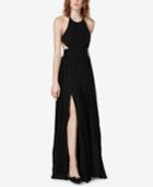 Fame And Partners Calla Pleated Cutout Gown