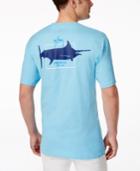Guy Harvey Men's Solid Graphic Logo T-shirt