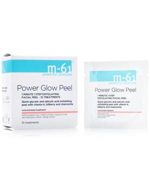 M-61 By Bluemercury Powerglow Peel 1 Minute 1-step Exfoliating Facial Peel - 10 Treatments