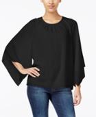 Vince Camuto Three-quarter-sleeve Blouse