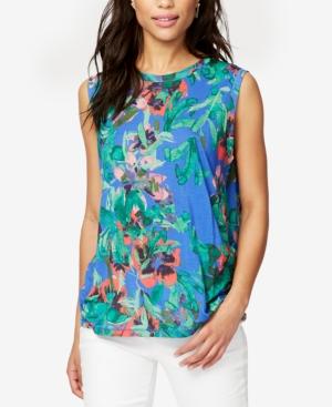 Rachel Rachel Roy Floral-print Tank Top, Only At Macy's