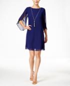 Style & Co. Chiffon Sheath Dress, Only At Macy's