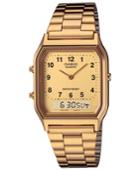 G-shock Women's Casio Analog-digital Gold-tone Stainless Steel Bracelet Watch 29.8mm