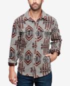 Lucky Brand Men's Boulder Creek Geo-print Shirt Jacket