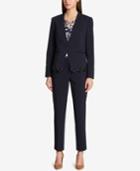 Tommy Hilfiger Lace-trim Grommet Blazer