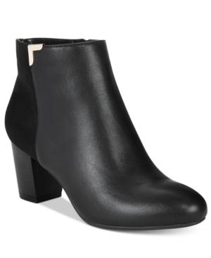 Karen Scott Gahriet Block-heel Booties, Only At Macy's Women's Shoes