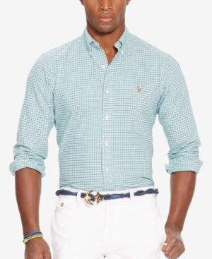 Polo Ralph Lauren Men's Men's Long Sleeve Multi-gingham Oxford Shirt