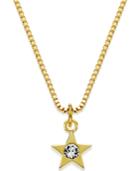 Kate Spade New York Gold-tone Crystal Star Pendant Necklace