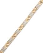 Men's Diamond Channel Set Bracelet (3/4 Ct. T.w.) In 10k Gold