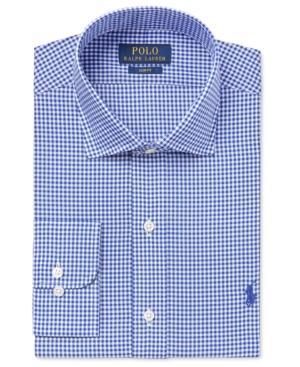Polo Ralph Lauren Men's Slim-fit Stretch Check Dress Shirt