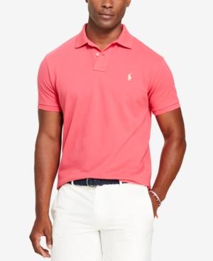 Polo Ralph Lauren Men's Custom-fit Cotton Mesh Polo