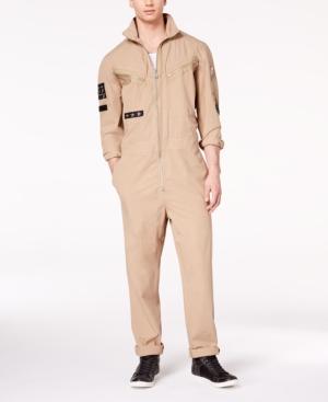 Guess Men's Poplin Jumpsuit