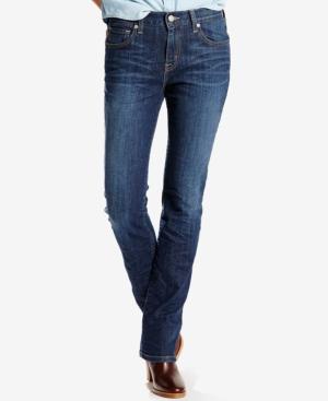 Levi's 505 Dark Blue Wash Straight-leg Jeans