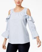Style & Co Cold-shoulder Top In Regular & Petite Sizes, Created For Macy's