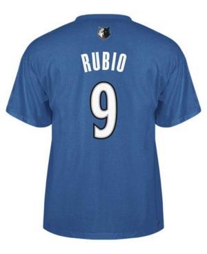 Adidas Men's Minnesota Timberwolves Ricky Rubio Player T-shirt