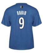 Adidas Men's Minnesota Timberwolves Ricky Rubio Player T-shirt