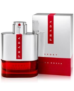 Prada Men's Luna Rossa Sport Eau De Toilette Spray, 3.4 Oz