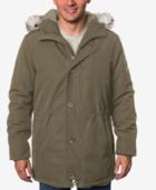 Hfx Men's Faux-fur-trimmed Jacket
