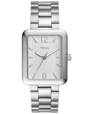 Fossil Women's Atwater Stainless Steel Bracelet Watch 28x34mm Es4157