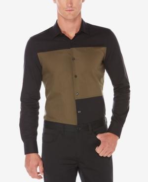 Perry Ellis Men's Colorlocked Shirt