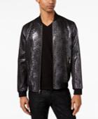 Inc International Concepts Men's Textured Metallic Bomber, Created For Macy's