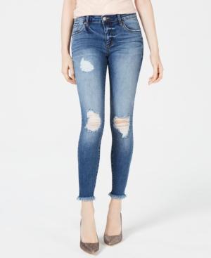 Sts Blue Emma Ripped Raw-hem Skinny Jeans