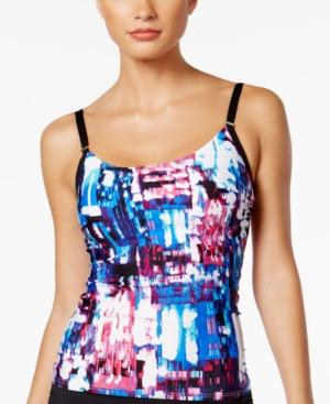 Calvin Klein City Lights Tankini Top Women's Swimsuit