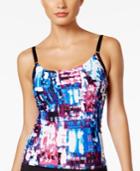 Calvin Klein City Lights Tankini Top Women's Swimsuit
