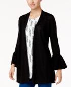 Alfani Open-front Cardigan, Created For Macy's