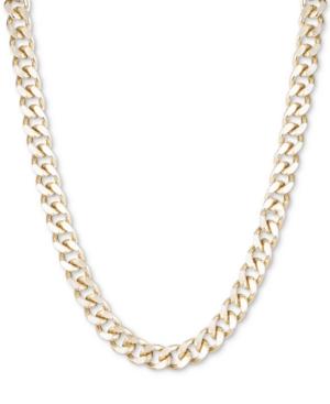 Dkny Large Link Collar Necklace, Created For Macy's