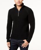 G-star Raw Men's Textured Stand-collar Sweater