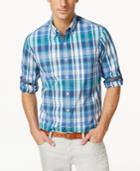 Club Room Norfolk Plaid Long-sleeve Shirt, Only At Macy's