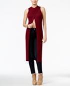 Guess Sleeveless Open-front Tunic