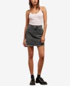 Volcom Juniors' Cotton Denim Mini Skirt