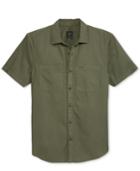 Armani Exchange Men's Short-sleeve Double Pocket Shirt
