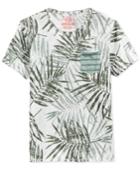 American Rag Men's Tropical Leaf Graphic-print T-shirt, Only At Macy's
