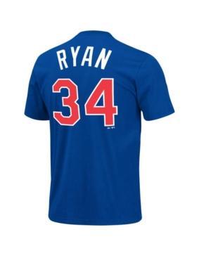 Majestic Men's Texas Rangers Cooperstown Player Nolan Ryan T-shirt