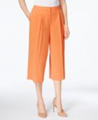 Nine West Pleated Cropped Culottes