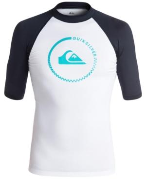 Quiksilver Men's Lock Up Short Sleeve Rashguard