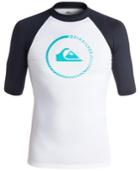 Quiksilver Men's Lock Up Short Sleeve Rashguard
