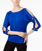 Cable & Gauge Hardware-embellished Cutout Top