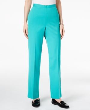 Alfred Dunner Montego Bay Pull-on Straight-leg Pants