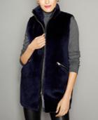 The Fur Vault Sheared Beaver Fur Vest