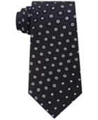 Sean John Men's Hexagon Geometric Dot Silk Tie