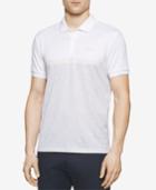 Calvin Klein Men's Slim-fit Colorblocked Mercerized Polo