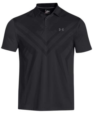 Under Armour Men's Armourvent Tips Golf Polo