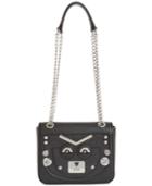 Guess Cyber Rock Small Convertible Chain Strap Flap Crossbody