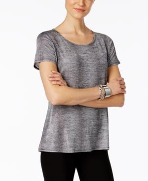 Ny Collection Metallic T-shirt