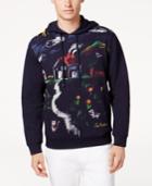 Moschino Men's Scenic Print Hoodie