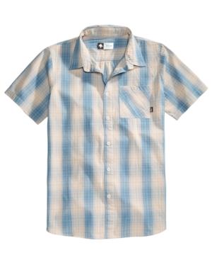 Lrg Men's Burner Yarn-dyed Plaid Pocket Shirt